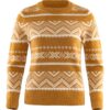 Greenland Re-Wool Pattern Knit W Greenland Re-Wool Pattern Knit W